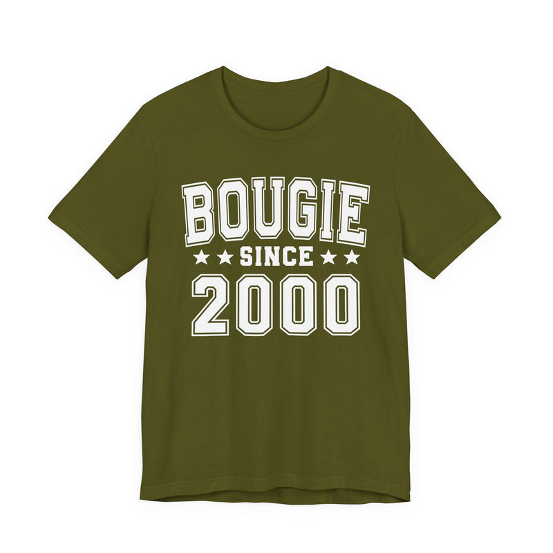 Bougie Since (Personalized Date) — Bride/Married T-shirt, Wedding & Anniversary Gift