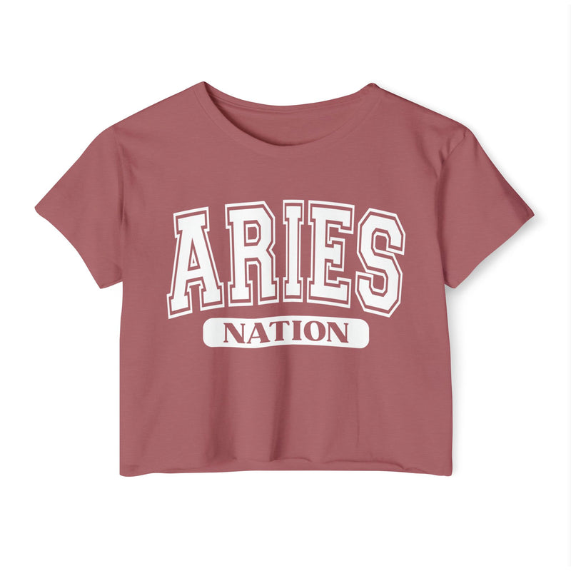 Aries Nation — Women’s Zodiac Festival Crop Top
