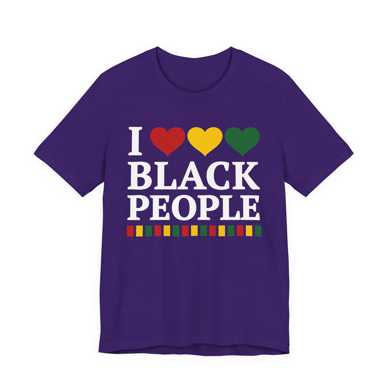 I Love Black People - T-Shirt