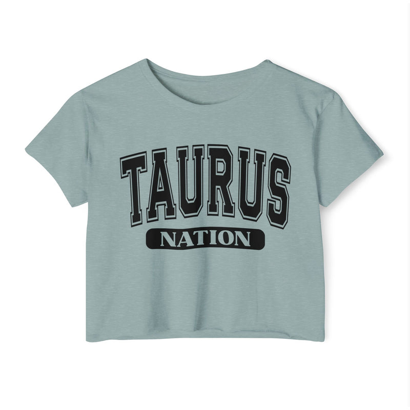 Taurus Nation — Women’s Zodiac Festival Crop Top