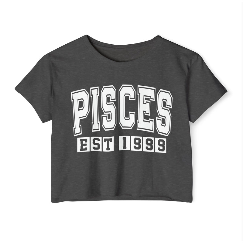 Pisces EST (YEAR) Personalization - Crop Top
