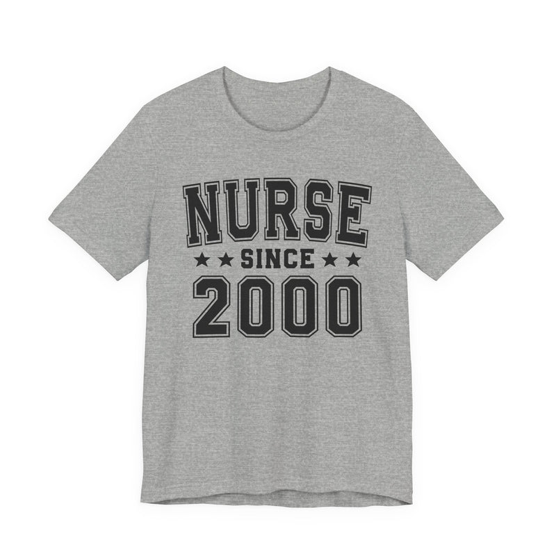 Nurse Since (Personalized Date) — Bride/Married T-shirt, Wedding & Anniversary Gift