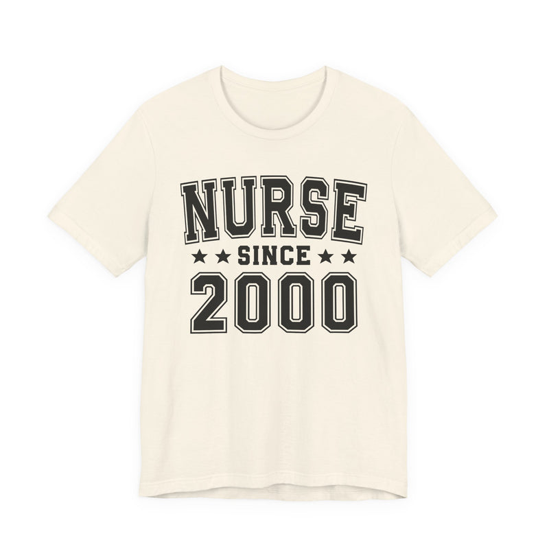 Nurse Since (Personalized Date) — Bride/Married T-shirt, Wedding & Anniversary Gift
