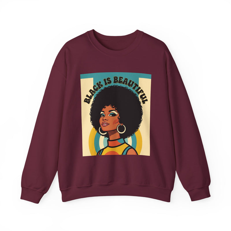 Black Is Beautiful — African American Pride Sweatshirt