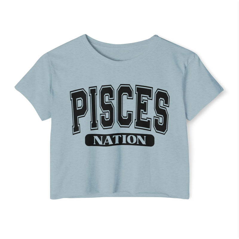 Pisces Nation — Women’s Zodiac Festival Crop Top