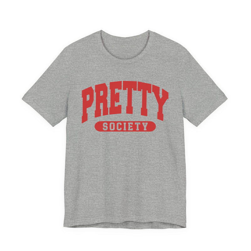 Pretty Society — Retro Collegiate T-Shirt