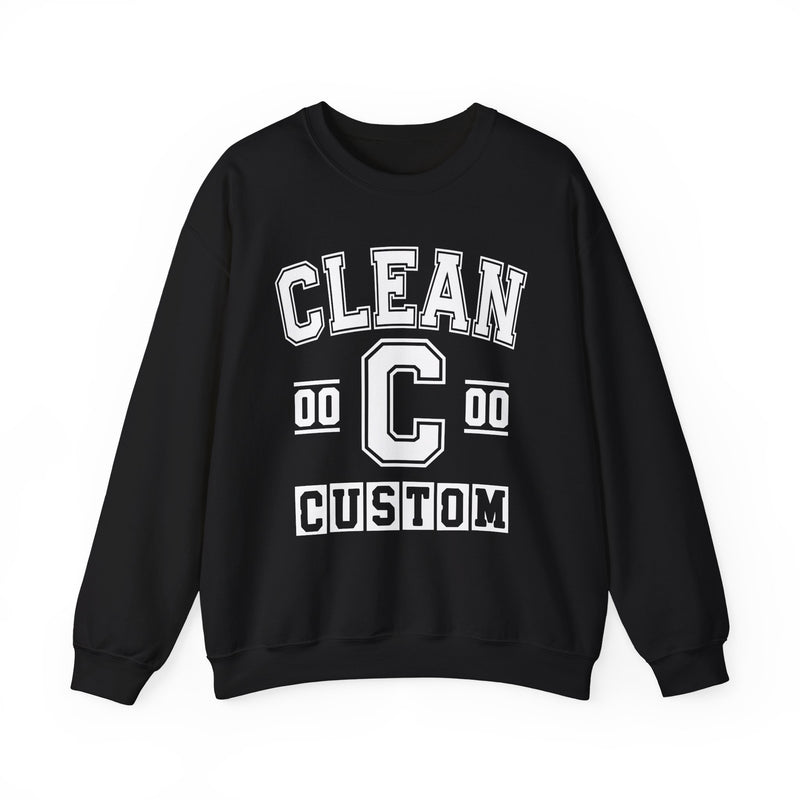 Custom Clean Varsity Sweatshirt — Customize Birthday Day/Month/Year — Customize Gemini Season/Nation