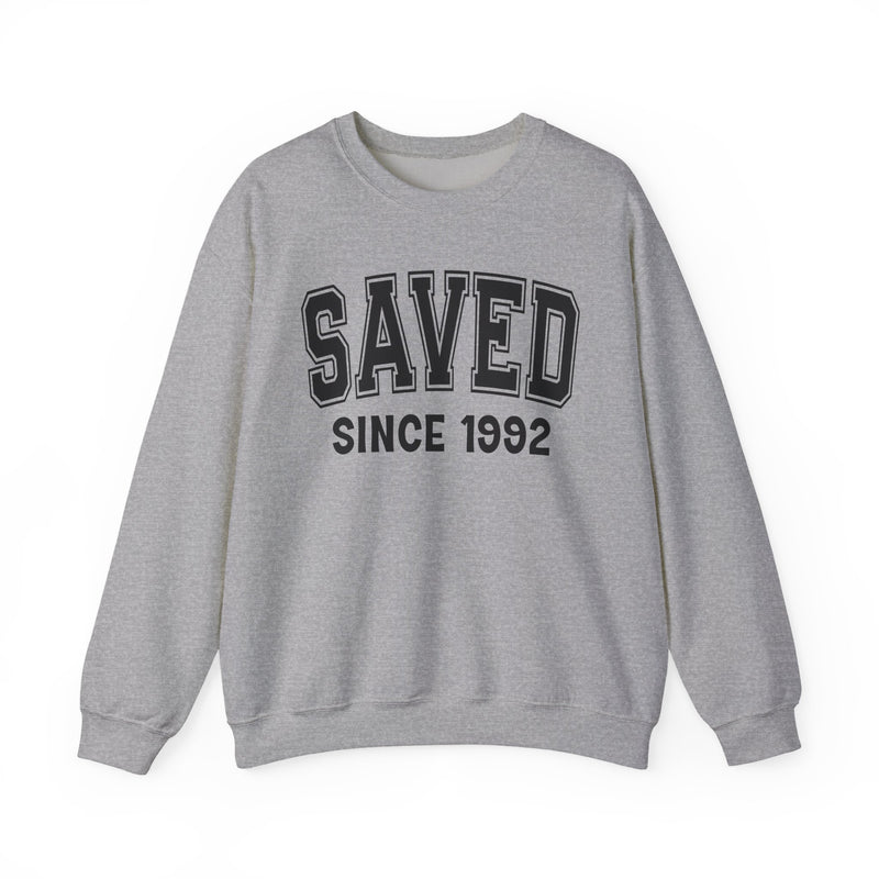 Saved Personalization Sweatshirt — Add Your Special "Since Date"