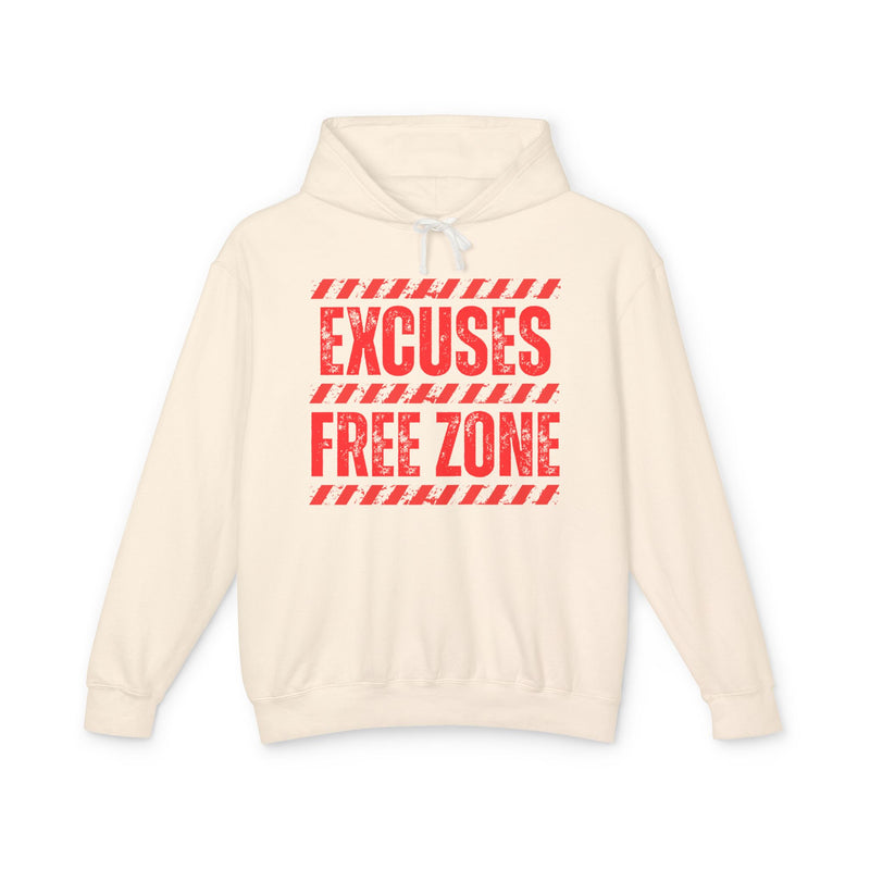 Excuses Free Zone-Hoodie