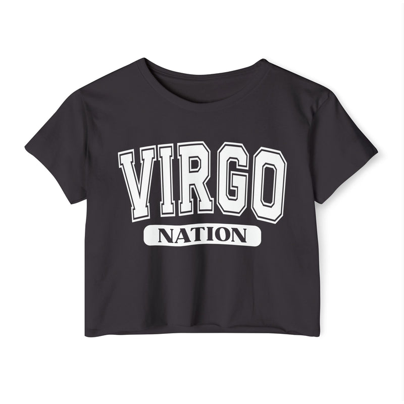 Virgo Nation — Women’s Zodiac Festival Crop Top