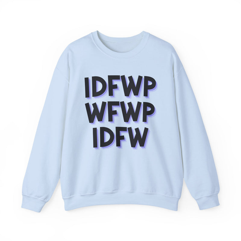IDFWPWFWPIDFW — Sweatshirt (glitch)