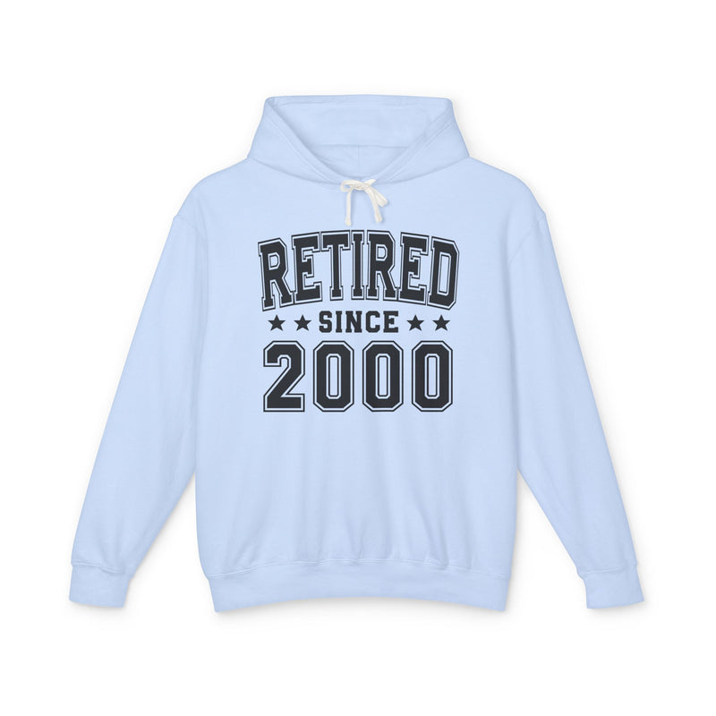 Retired Since (Personalized Date) — Retirement Milestone Hoodie