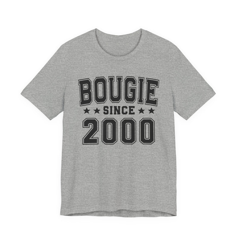 Bougie Since (Personalized Date) — Bride/Married T-shirt, Wedding & Anniversary Gift