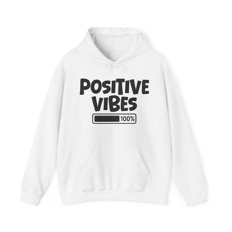 Positive Vibes — Hoodie – 100% Charged