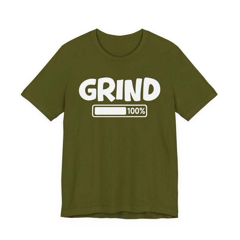 Grind — T-Shirt – Bold Protest Graphic T-Shirt with Raised Fist