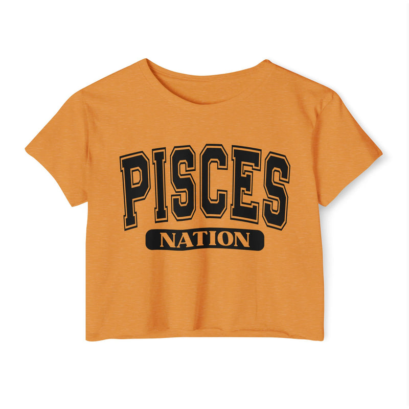 Pisces Nation — Women’s Zodiac Festival Crop Top