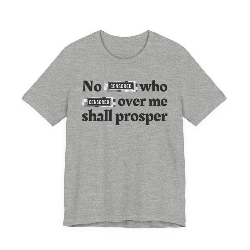 No Bitch Who Fucked Over Me Shall Prosper — T-Shirt