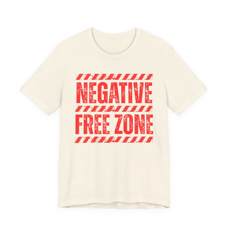 Negative Free Zone-Boundaries Setting T-Shirt