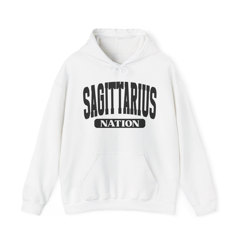 Sagittarius Nation Hoodie — Zodiac Graphic Pullover for Gemini Fans