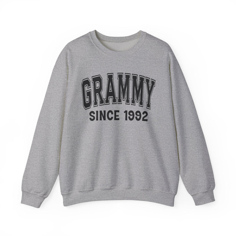 Grammy Personalization Sweatshirt — Add Your Special "Since Date"