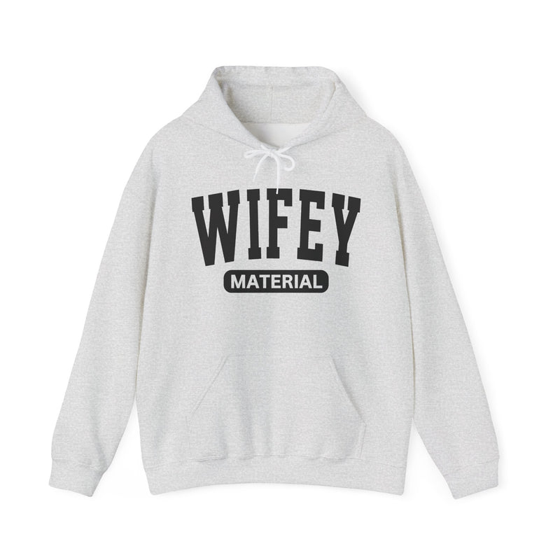 Wifey Material-Marriage Goals Statement Hoodie