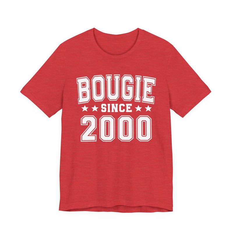 Bougie Since (Personalized Date) — Bride/Married T-shirt, Wedding & Anniversary Gift