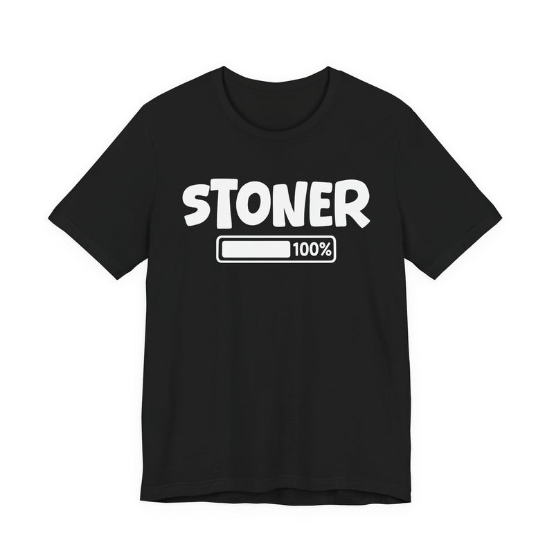 Stoner — T-Shirt – Bold Protest Graphic T-Shirt with Raised Fist