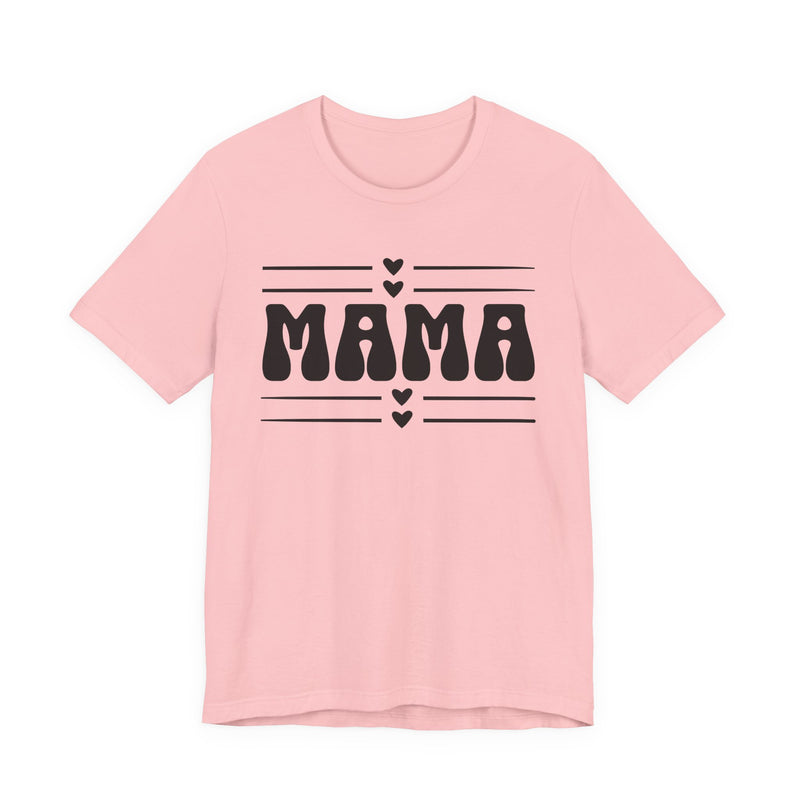 Mama Retro Heart — T-Shirt