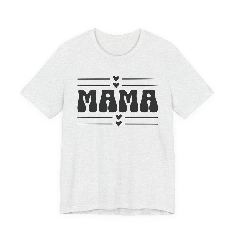 Mama Retro Heart — T-Shirt