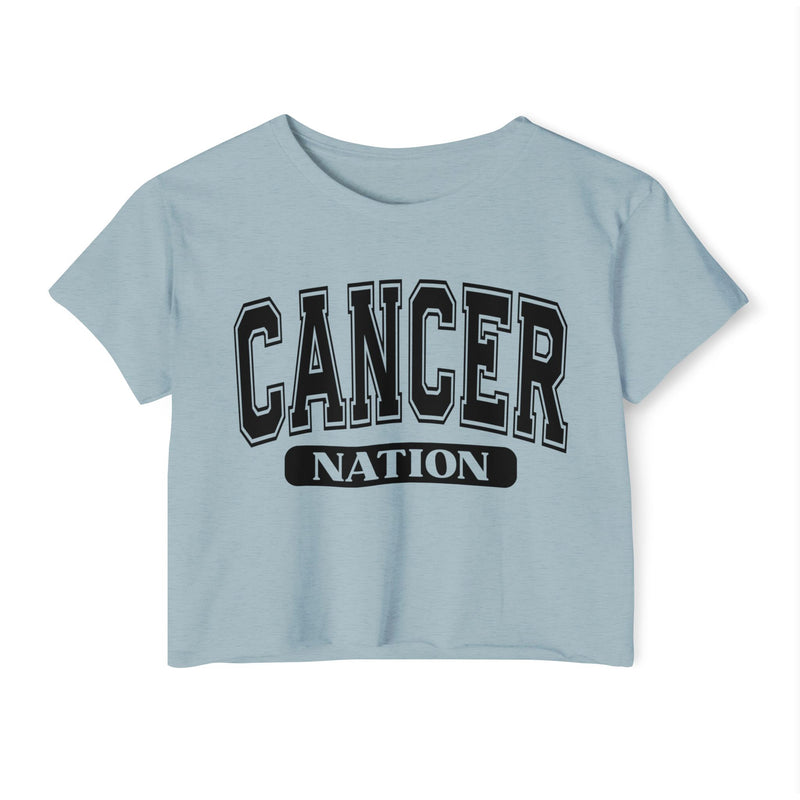 Cancer Nation — Women’s Zodiac Festival Crop Top