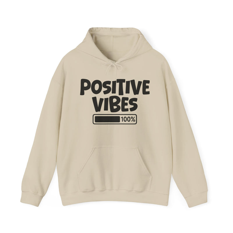 Positive Vibes — Hoodie – 100% Charged