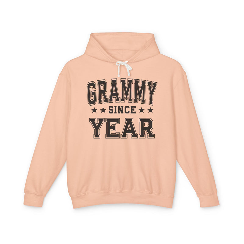 Grammy Since (Personalized Date) — Grandmother Celebration Hoodie