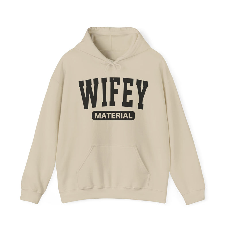 Wifey Material-Marriage Goals Statement Hoodie
