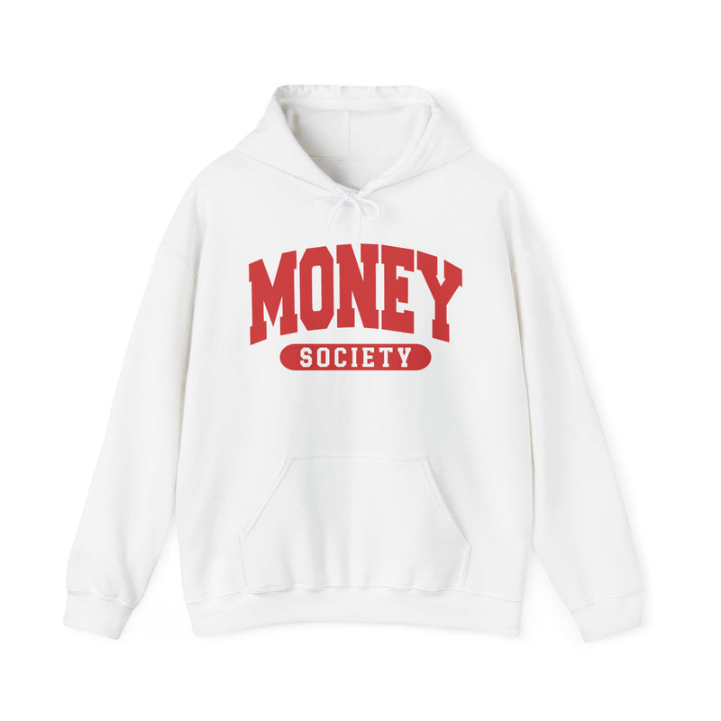 Money Society — Retro Collegiate Hoodie