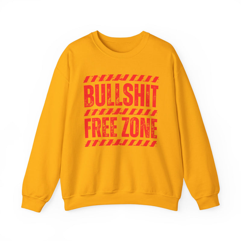 Bullshit Free Zone - Funny Energy Hoodie