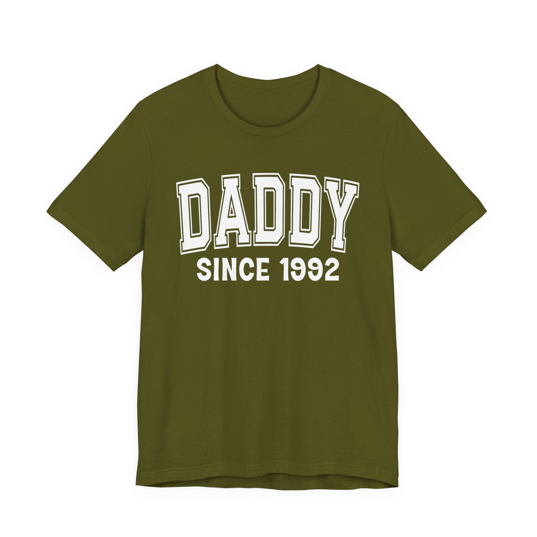 Daddy Personalization T-Shirt - Add Your Special "Since Date"
