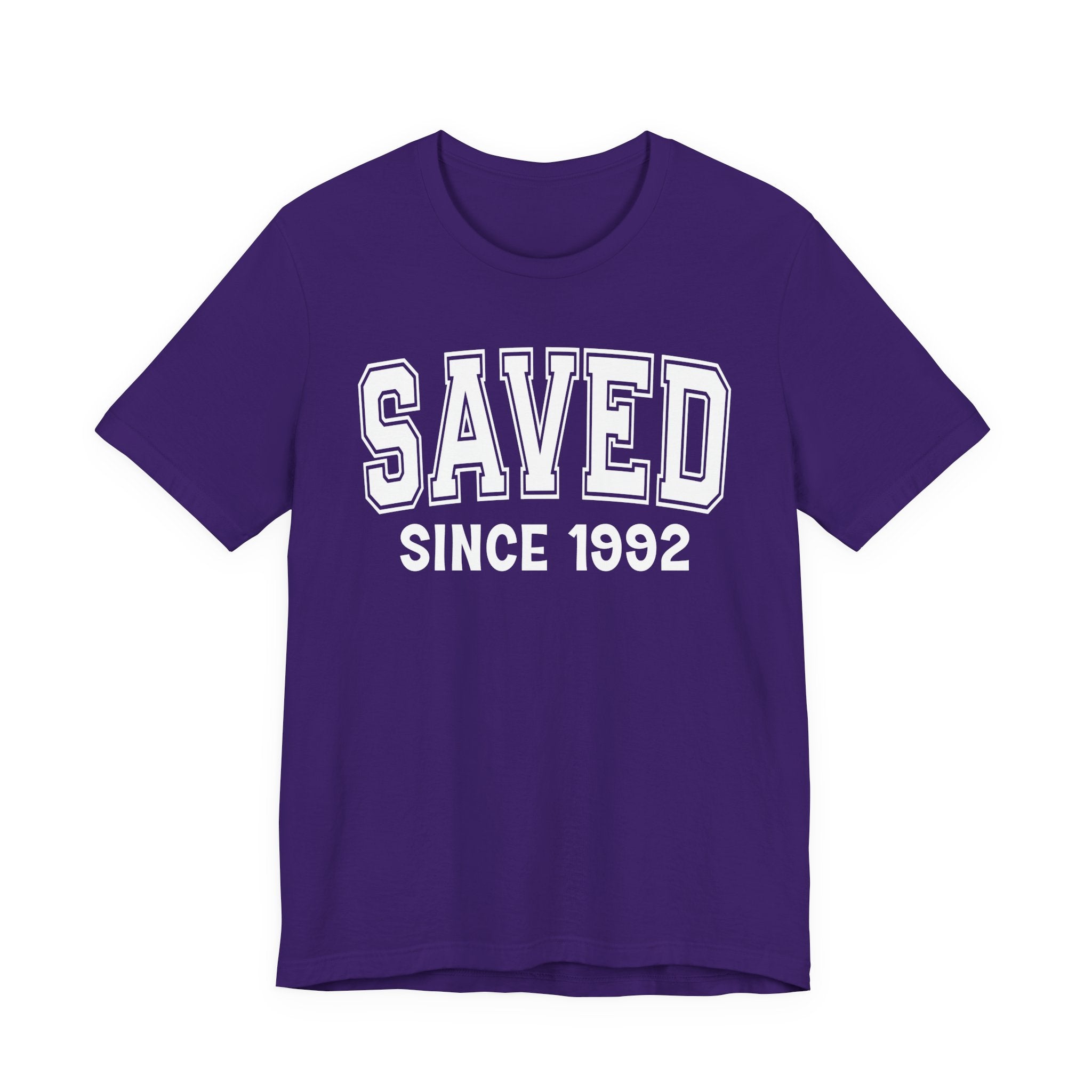 Saved Personalization T-Shirt - Add Your Special "Since Date"