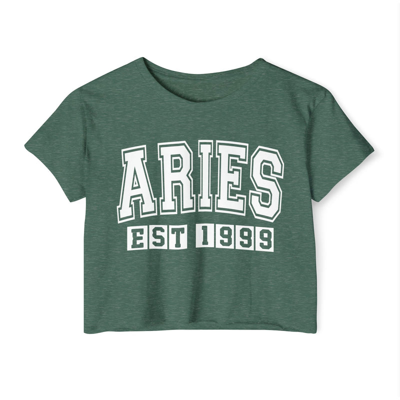 Aries EST (YEAR) Personalization —  Crop Top