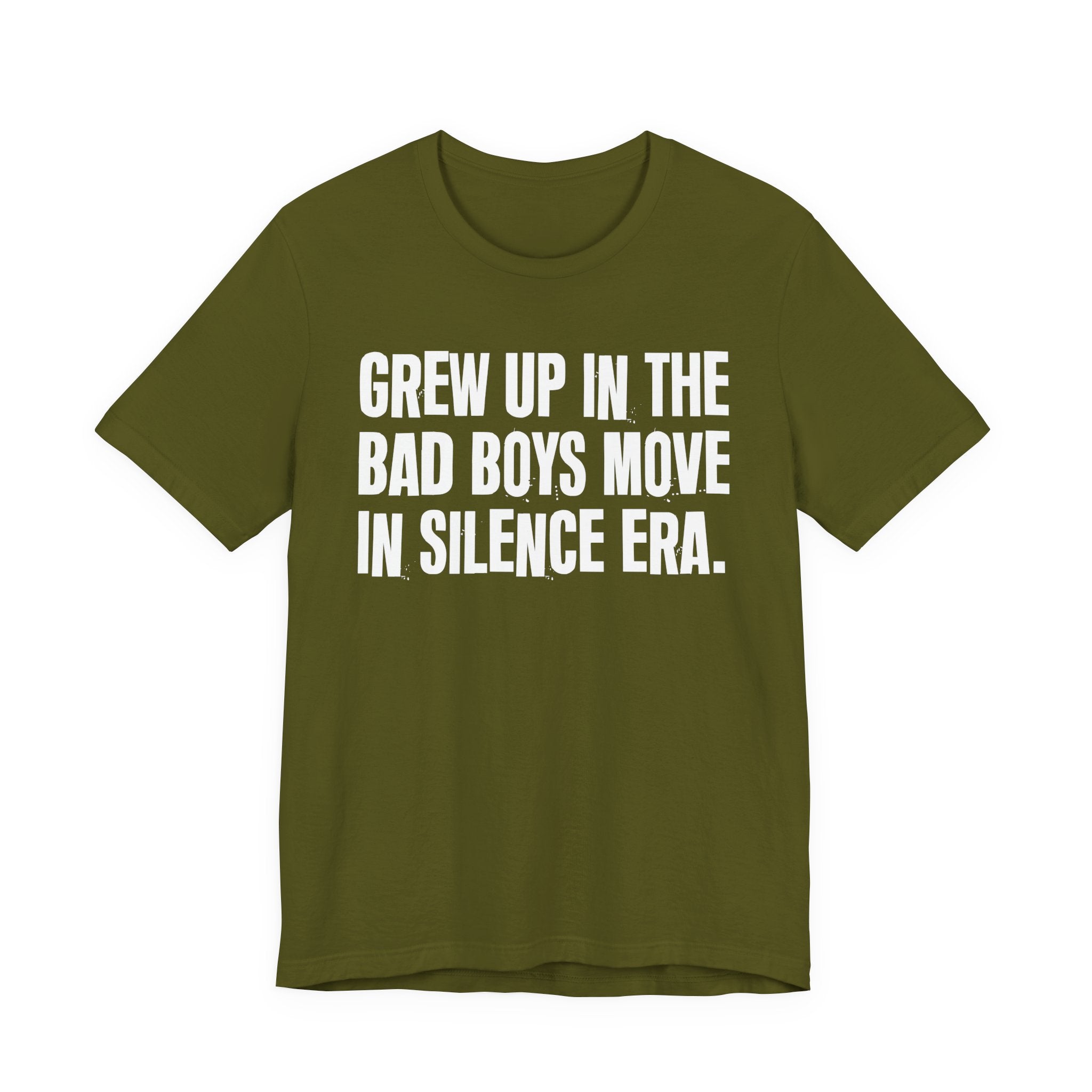 Grew Up In The Bad Boys Move In Silence Era - Hilarious Back In The Days  T-Shirt
