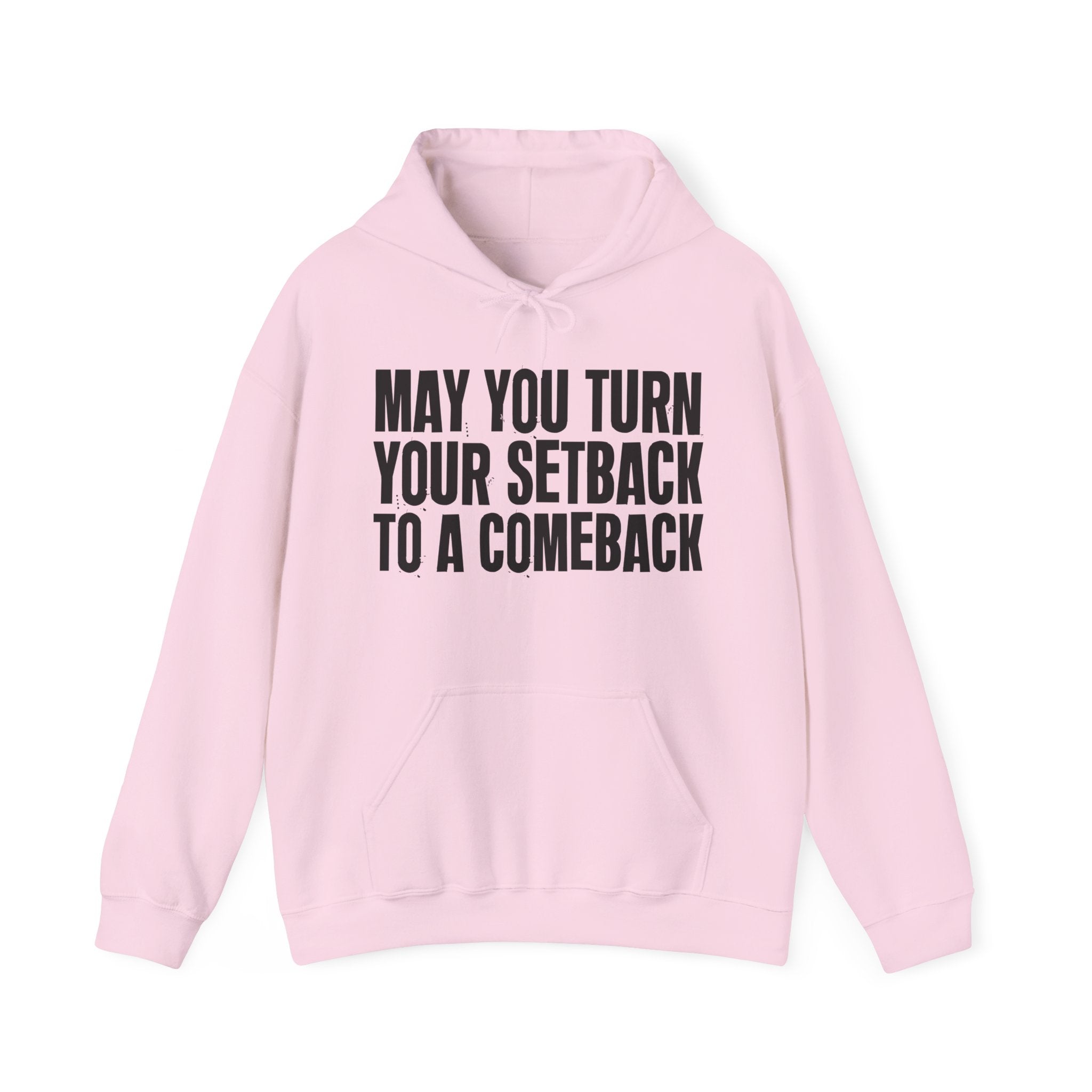 May You Turn Your Setback To A Comeback – Inspirational Christian Prayer Hoodie