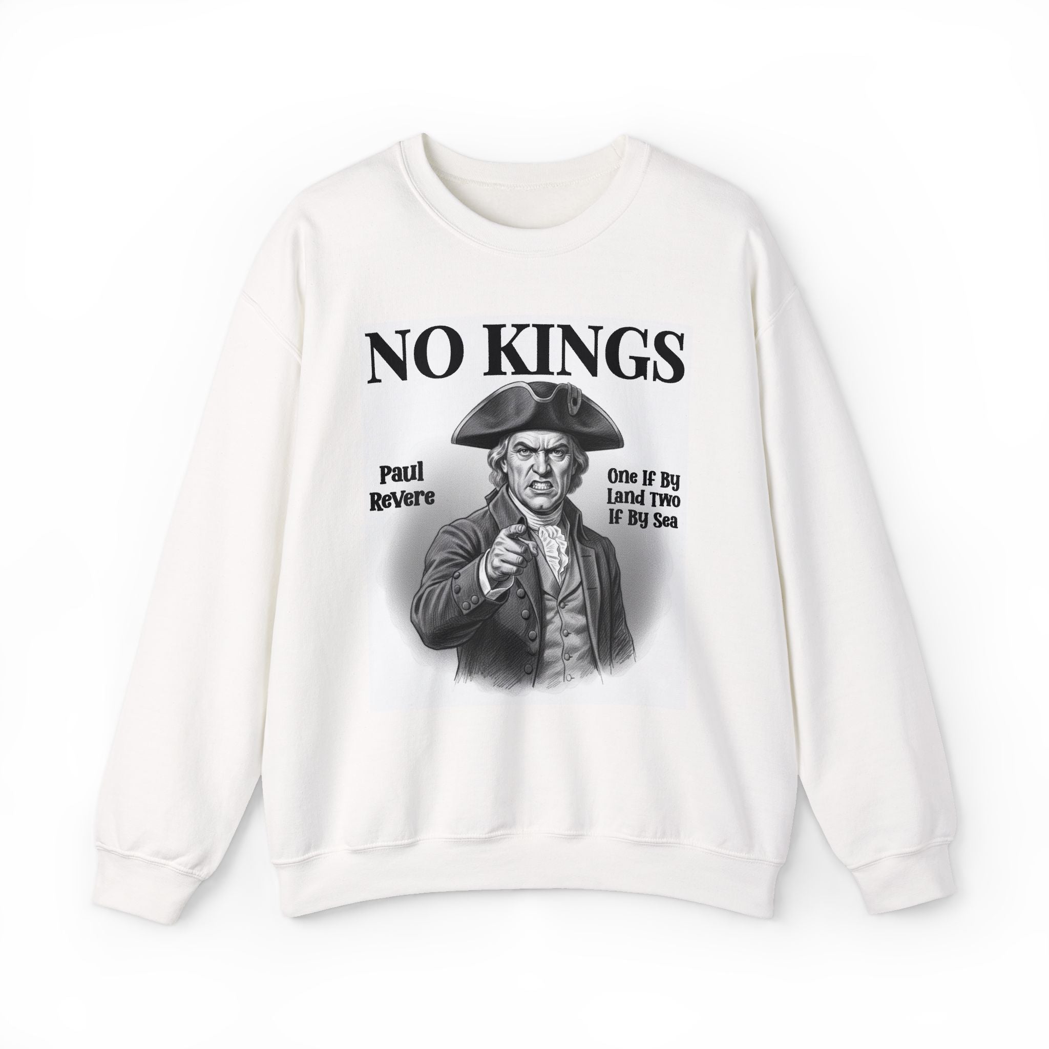 No Kings Paul Revere — Sweatshirt