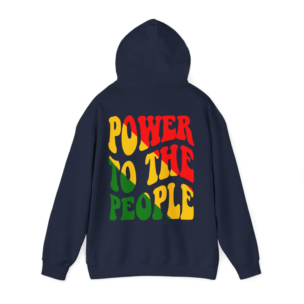 Power To The People Hoodie -back printed