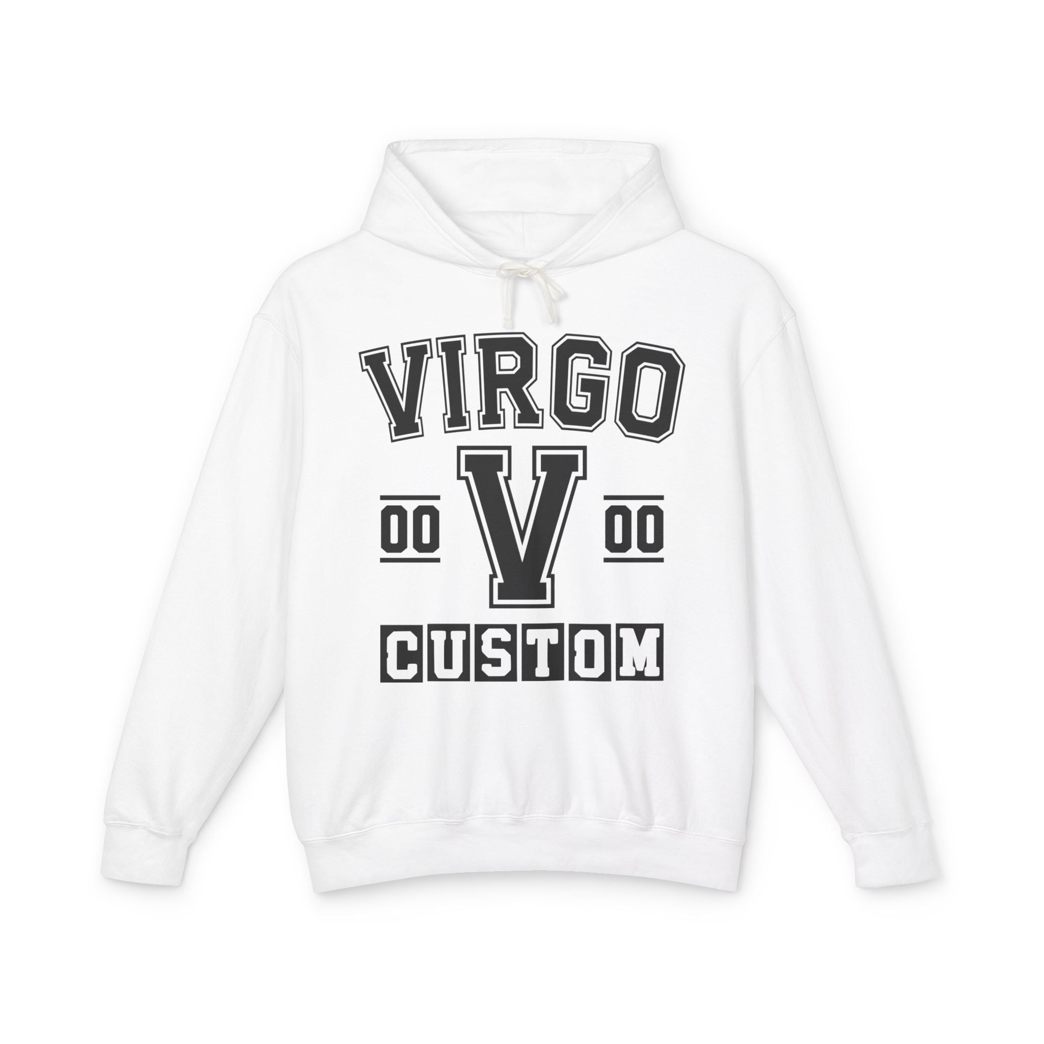Custom Virgo Varsity Hoodie - Customize Birthday Day/Month/Year - Customize Gemini Season/Nation