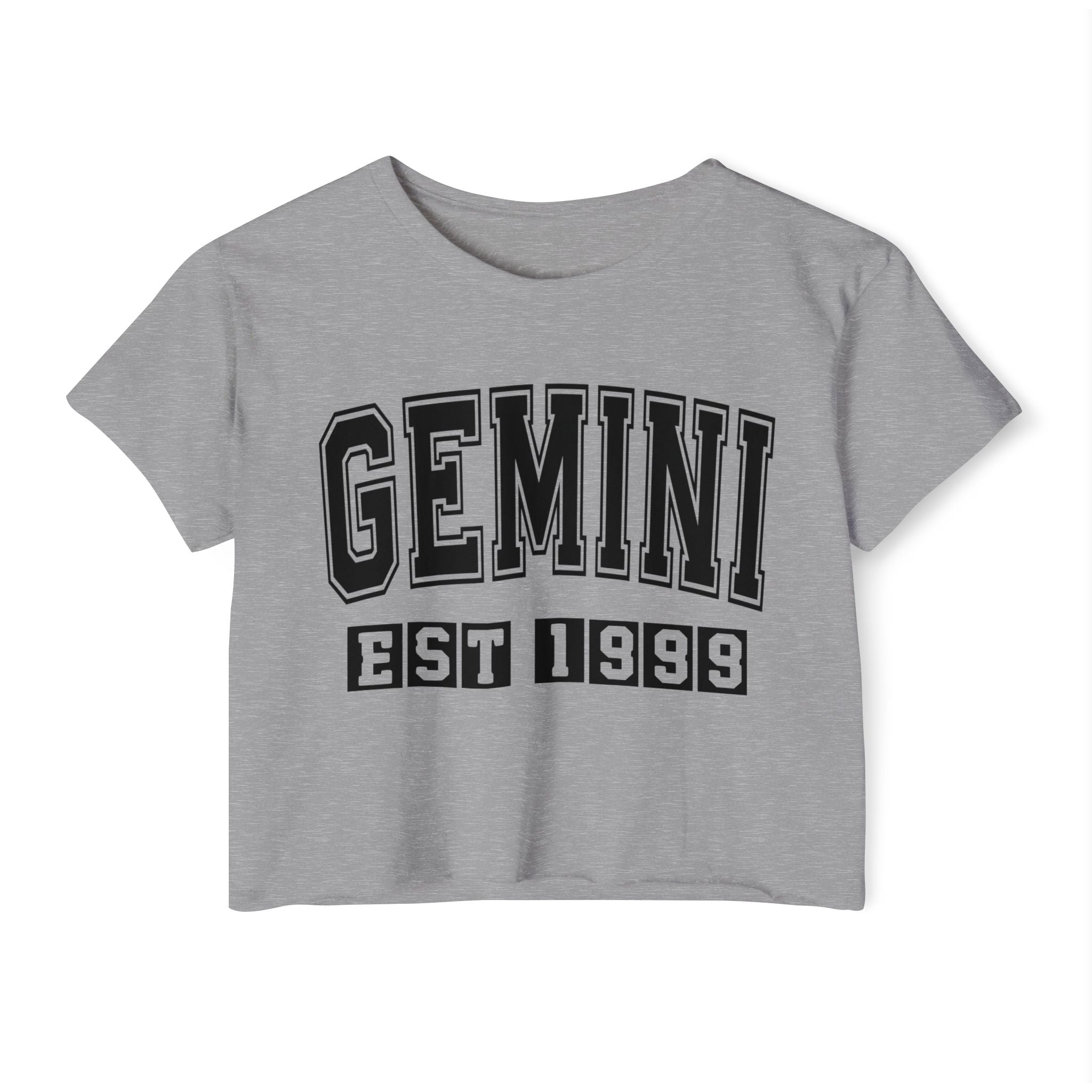 Gemini EST (YEAR) Personalization -  Crop Top