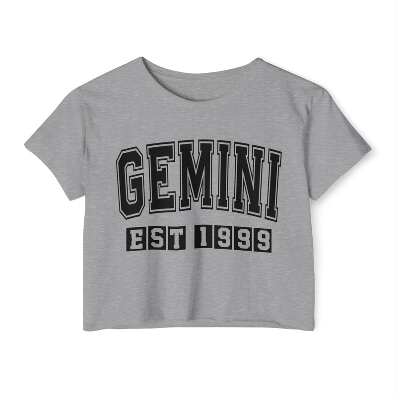 Gemini EST (YEAR) Personalization —  Crop Top
