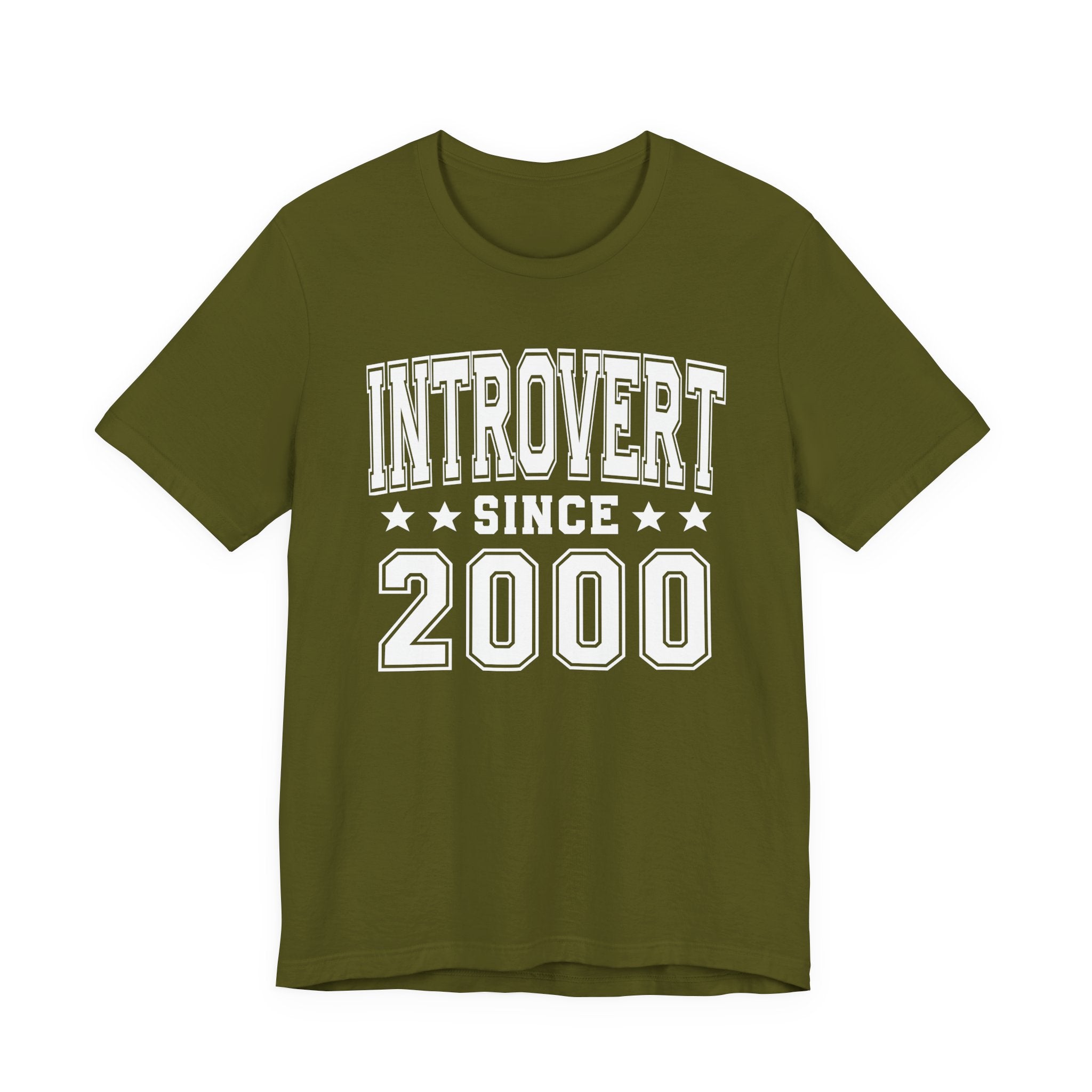 Introvert Since (Personalized Date) —  Proud Loner T-shirt