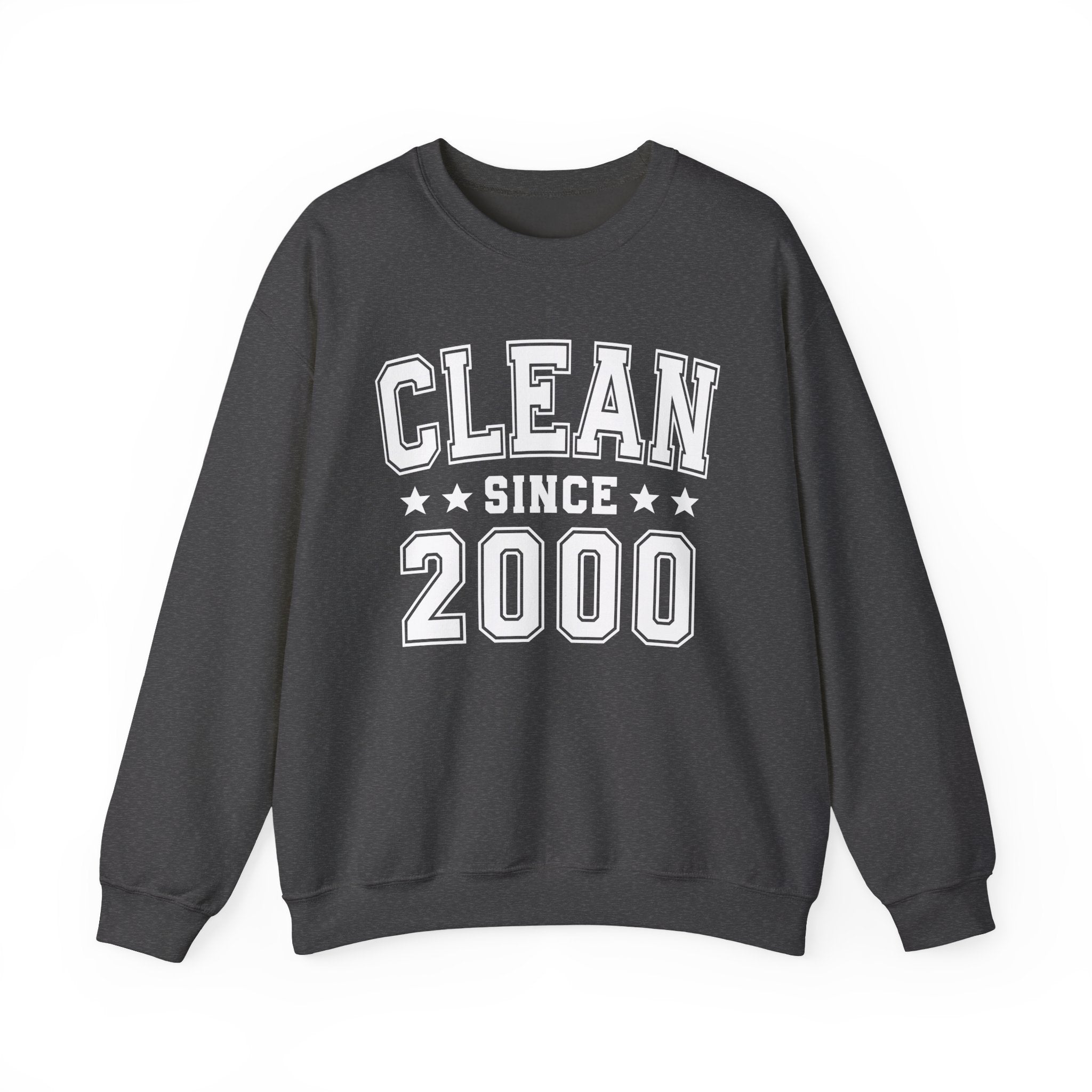Clean Since (Personalized Date) —  Bride/Married Sweatshirt, Wedding & Anniversary Gift