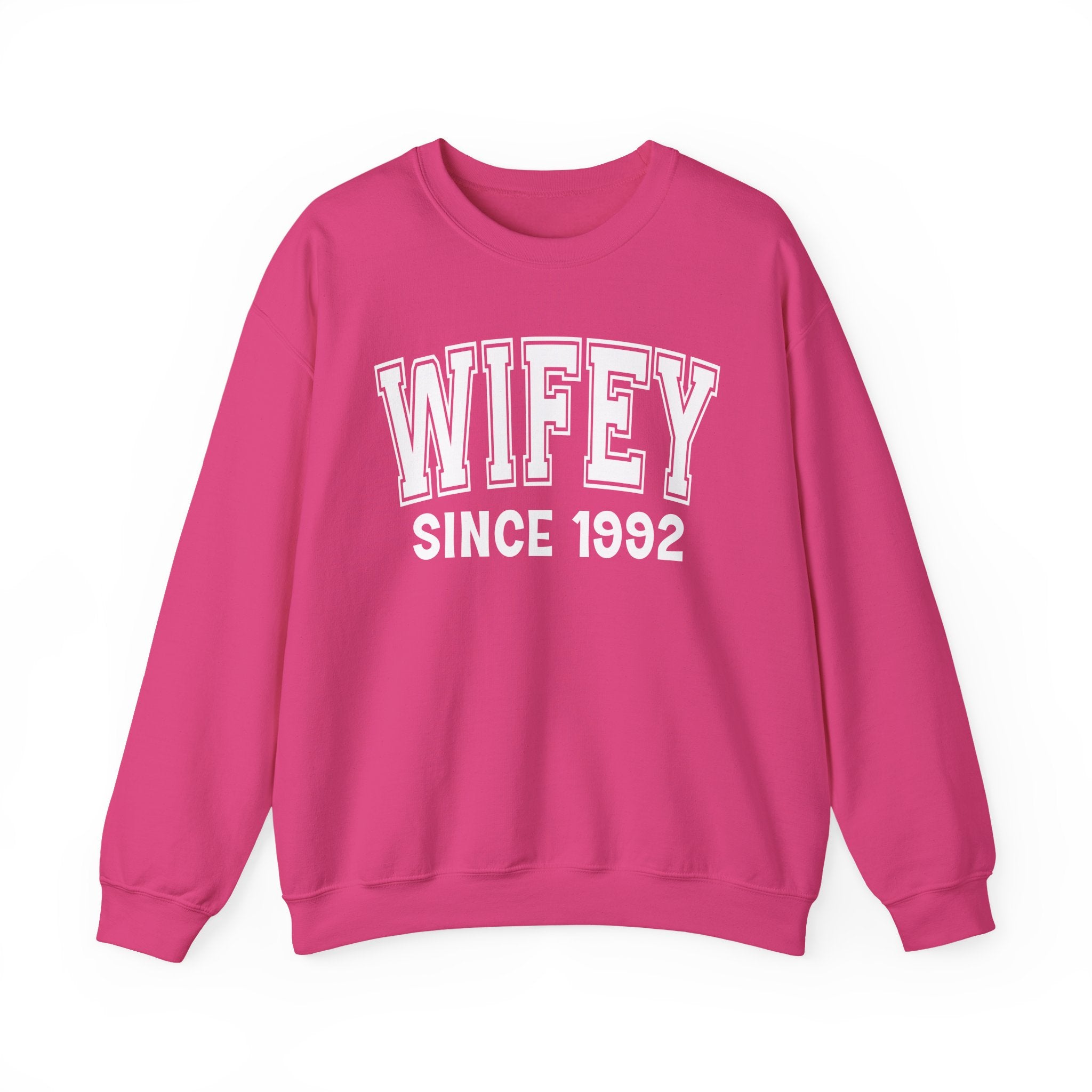 Wifey Personalization Sweatshirt - Add Your Special "Since Date"