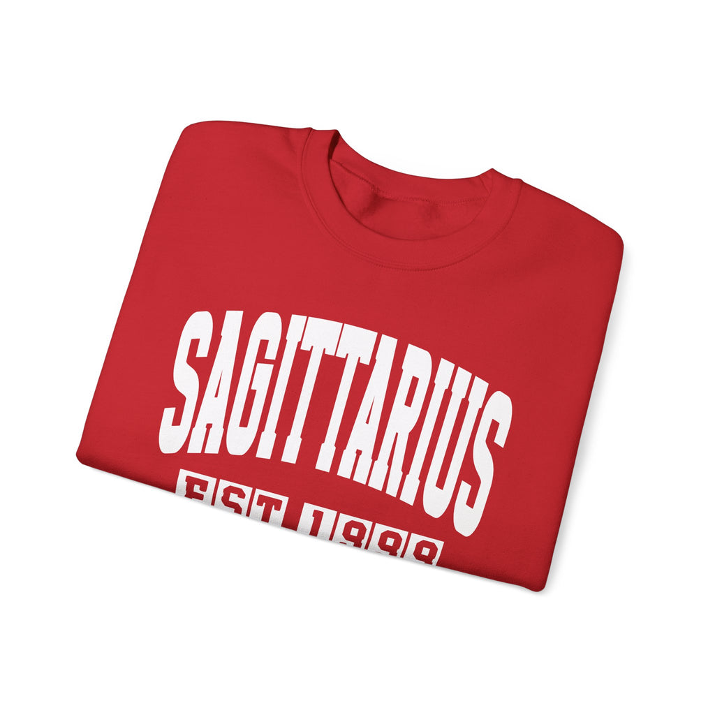 Sagittarius (EST YEAR) Personalization — Zodiac Graphic Sweatshirt