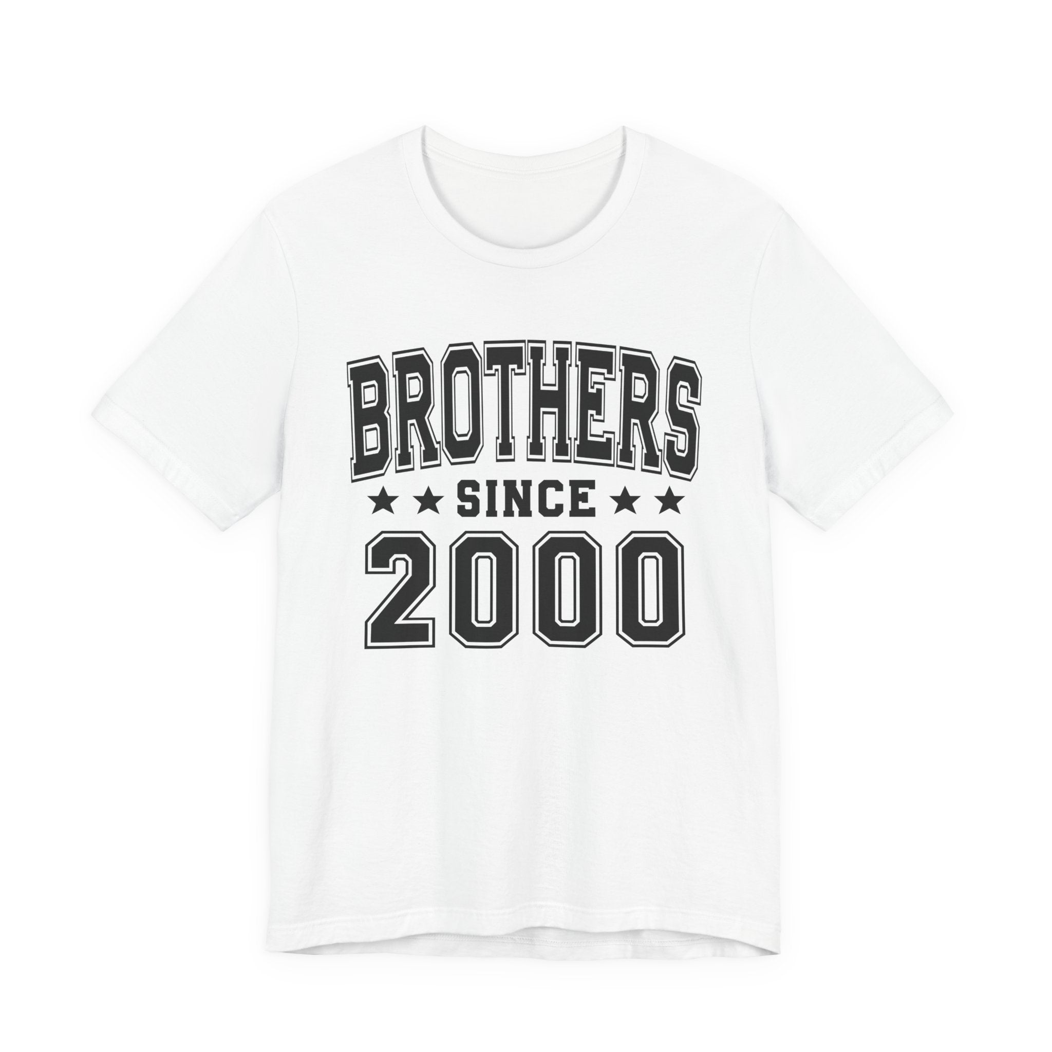 Brothers Since (Personalized Date) —  Bride/Married T-shirt, Wedding & Anniversary Gift